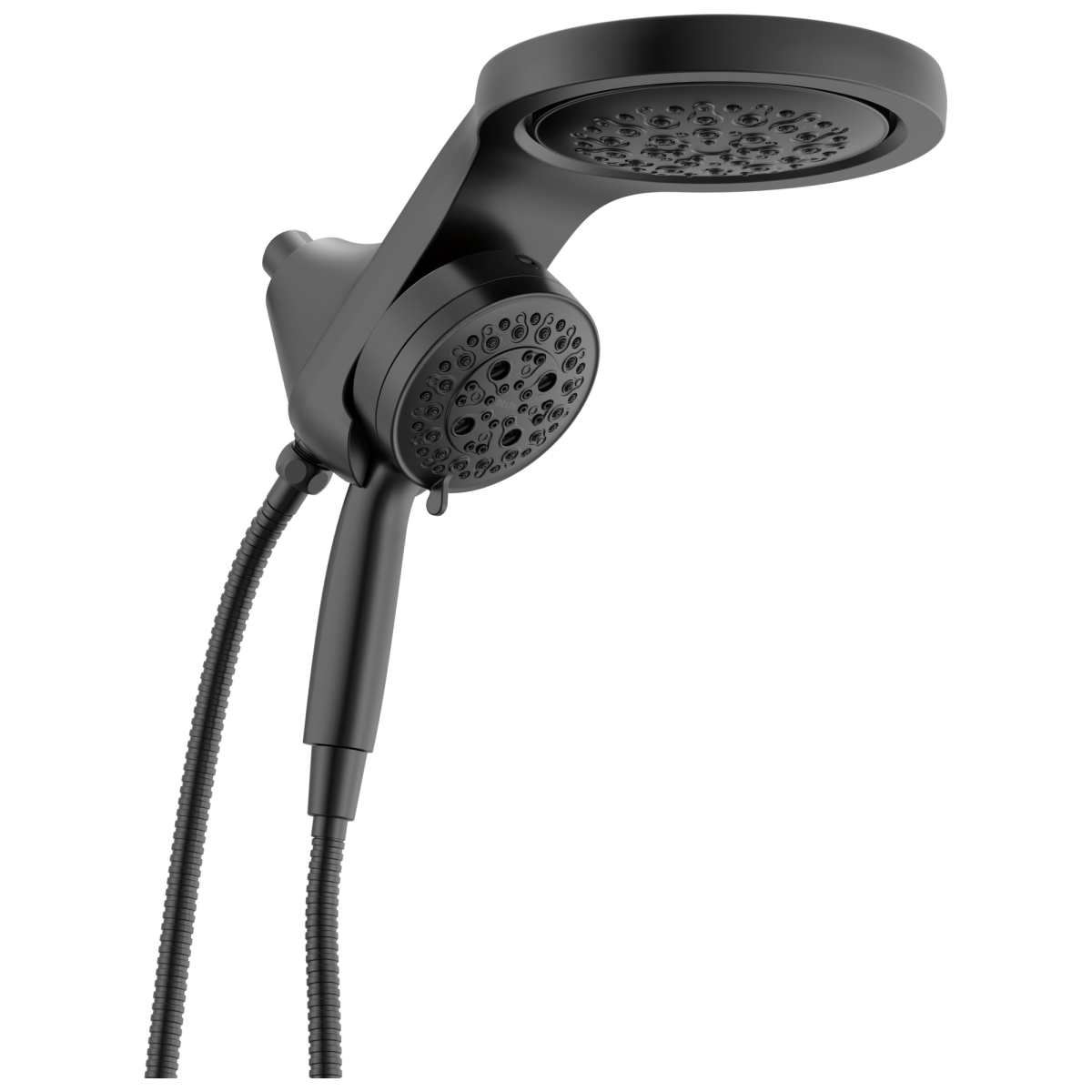 DELTA Universal Showering Components 6-Setting HydroRain with ProClean — Matte Black