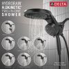 DELTA Universal Showering Components 6-Setting HydroRain with ProClean — Matte Black