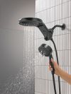DELTA Universal Showering Components 6-Setting HydroRain with ProClean — Matte Black