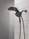 DELTA Universal Showering Components 6-Setting HydroRain with ProClean — Matte Black