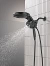 DELTA Universal Showering Components 6-Setting HydroRain with ProClean — Matte Black