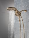 DELTA Universal Showering Components 6-Setting HydroRain with ProClean — Lumicoat® Champagne Bronze