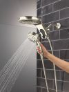 DELTA Universal Showering Components 6-Setting HydroRain with ProClean — Lumicoat® Polished Nickel