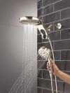 DELTA Universal Showering Components 6-Setting HydroRain with ProClean — Lumicoat® Polished Nickel
