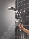 DELTA Universal Showering Components 6-Setting HydroRain with ProClean — Lumicoat® Chrome
