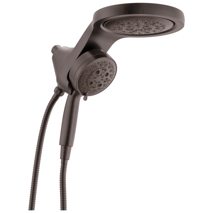 DELTA Universal Showering Components 6-Setting HydroRain with ProClean — Venetian Bronze