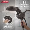 DELTA Universal Showering Components 6-Setting HydroRain with ProClean — Venetian Bronze