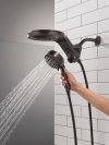 DELTA Universal Showering Components 6-Setting HydroRain with ProClean — Venetian Bronze