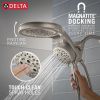 DELTA Universal Showering Components 6-Setting HydroRain with ProClean — Lumicoat® Stainless