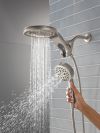 DELTA Universal Showering Components 6-Setting HydroRain with ProClean — Lumicoat® Stainless