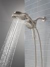 DELTA Universal Showering Components 6-Setting HydroRain with ProClean — Lumicoat® Stainless