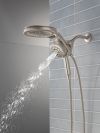 DELTA Universal Showering Components 6-Setting HydroRain with ProClean — Lumicoat® Stainless