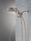DELTA Universal Showering Components 6-Setting HydroRain with ProClean — Lumicoat® Stainless