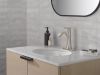DELTA Lineax Single Handle Bathroom Faucet — Stainless
