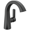 DELTA Lineax Single Handle Bathroom Faucet — Matte Black