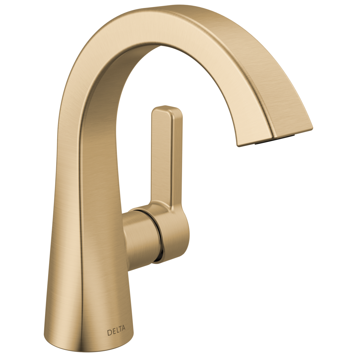DELTA Lineax Single Handle Bathroom Faucet — Champagne Bronze
