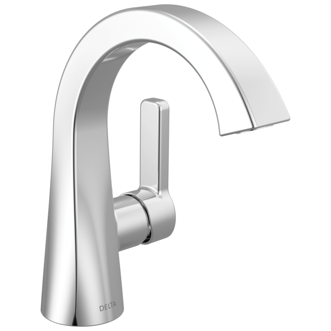 DELTA Lineax Single Handle Bathroom Faucet — Chrome