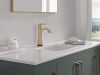 DELTA Lineax Touch2O Bathroom Faucet with Touchless Technology — Champagne Bronze