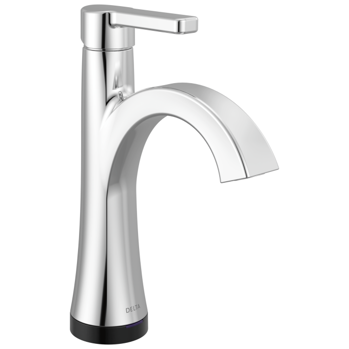 DELTA Lineax Touch2O Bathroom Faucet with Touchless Technology — Chrome