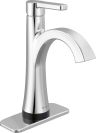 DELTA Lineax Touch2O Bathroom Faucet with Touchless Technology — Chrome