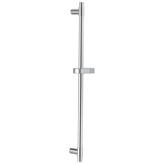 DELTA Universal Showering Components Adjustable Slide Bar 24" — Chrome