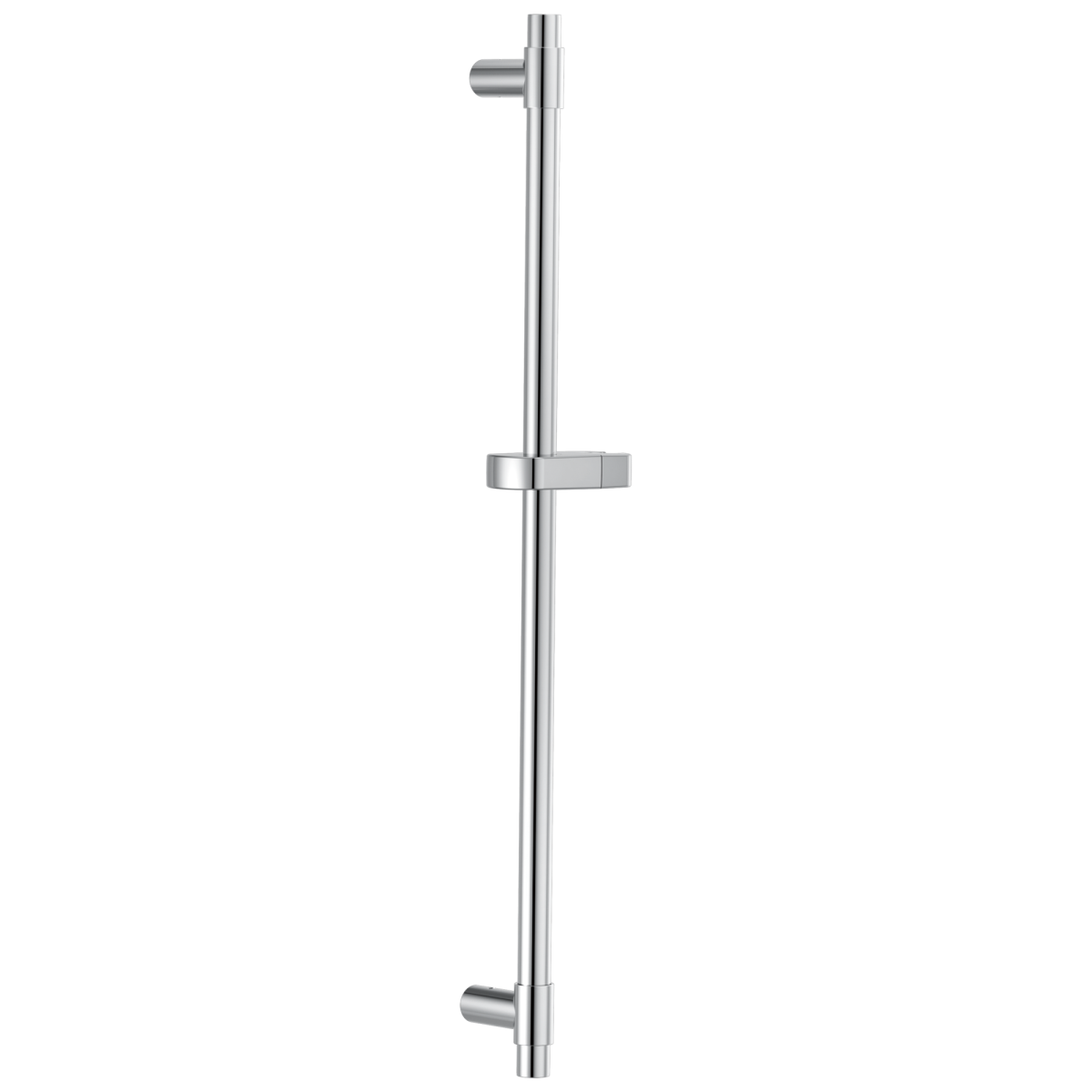 DELTA Universal Showering Components Adjustable Slide Bar 24" — Matte Black