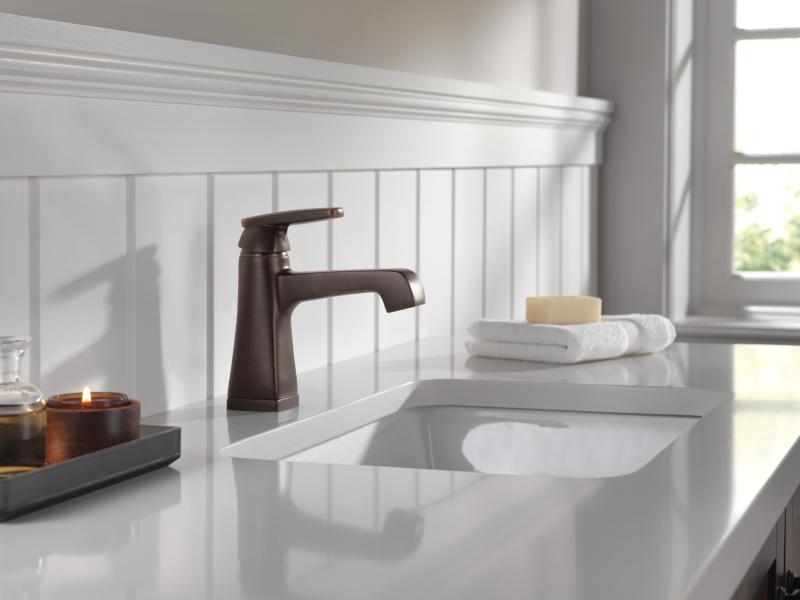 DELTA Ashlyn Single Handle Bathroom Faucet — Venetian Bronze