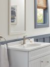 DELTA Ashlyn Single Handle Bathroom Faucet — Stainless