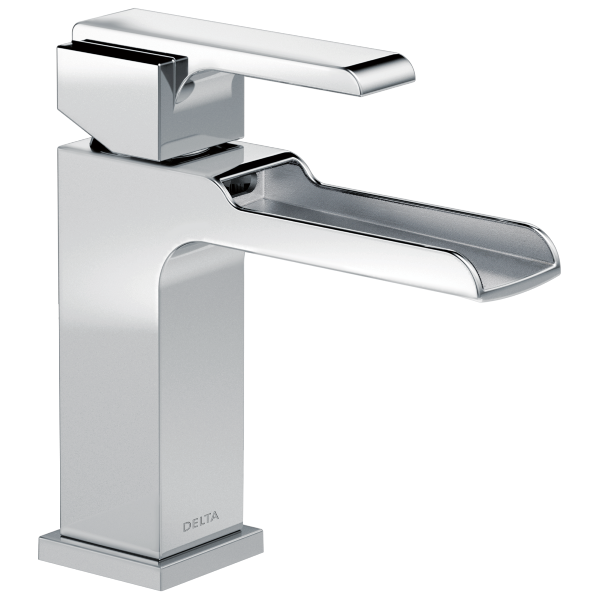 DELTA Ara Single Handle Channel Bathroom Faucet — Chrome