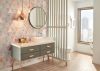 DELTA Ara Single Handle Channel Bathroom Faucet — Chrome