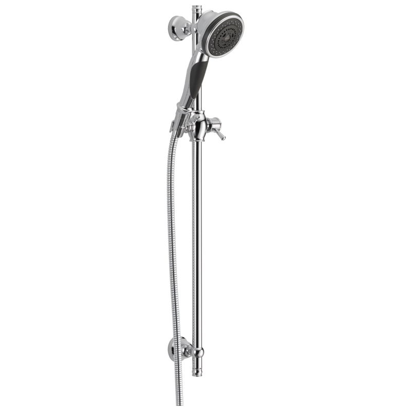 DELTA Other Premium 3-Setting Slide Bar Hand Shower — Chrome