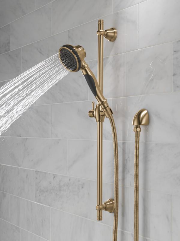 DELTA Universal Showering Components Wall Elbow for Hand Shower — Champagne Bronze