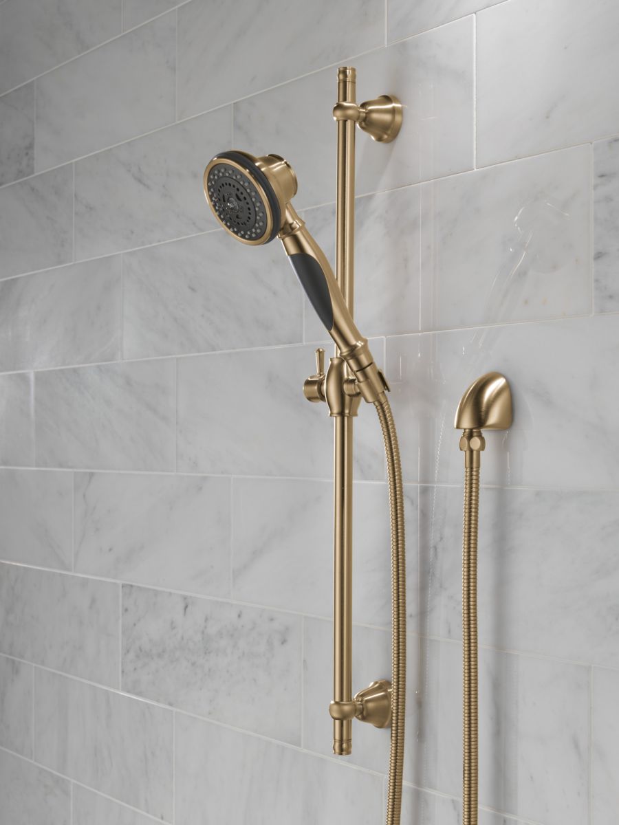 DELTA Universal Showering Components Wall Elbow for Hand Shower — Champagne Bronze