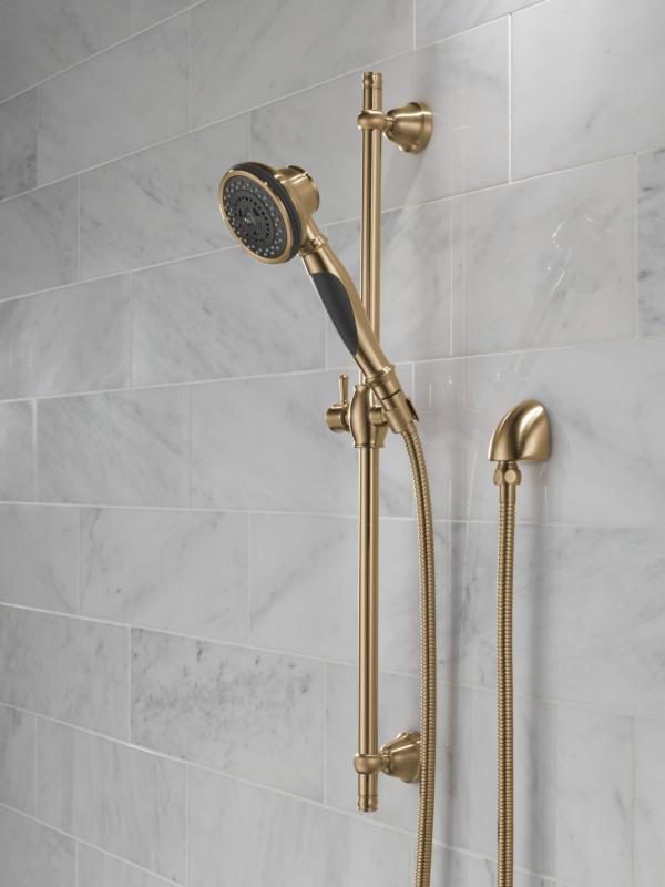 DELTA Universal Showering Components Wall Elbow for Hand Shower — Champagne Bronze