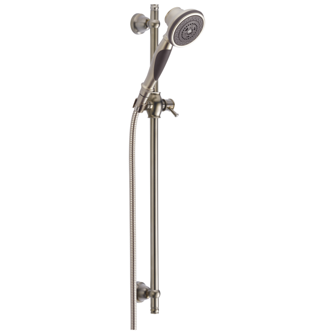 DELTA Other Premium 3-Setting Slide Bar Hand Shower — Stainless