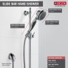 DELTA Other Premium 3-Setting Slide Bar Hand Shower — Chrome