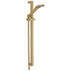 DELTA Dryden Premium Single-Setting Slide Bar Hand Shower — Champagne Bronze