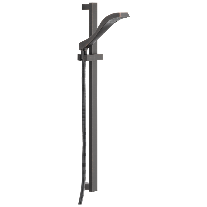 DELTA Dryden Premium Single-Setting Slide Bar Hand Shower — Venetian Bronze