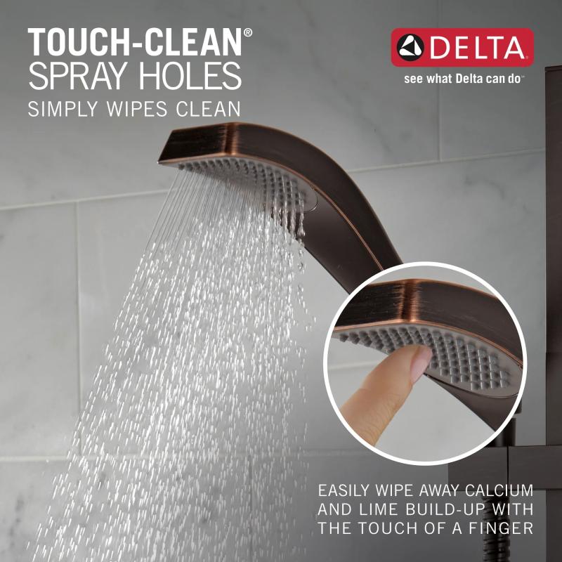 DELTA Dryden Premium Single-Setting Slide Bar Hand Shower — Venetian Bronze