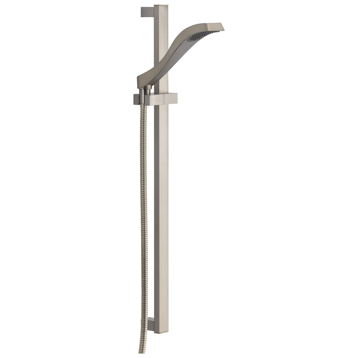 DELTA Dryden Premium Single-Setting Slide Bar Hand Shower — Stainless