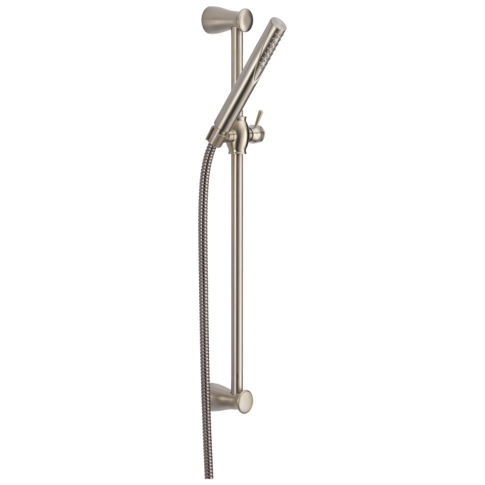 DELTA Grail Premium Single-Setting Slide Bar Hand Shower — Stainless