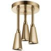 DELTA Universal Showering Components H2Okinetic Pendant Raincan Shower Head — Champagne Bronze