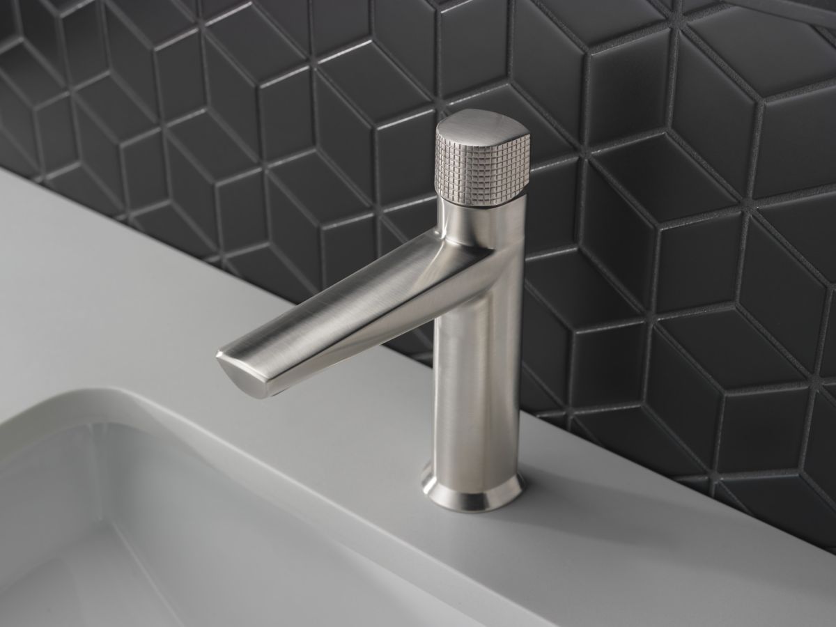 DELTA Galeon Single Handle Bathroom Faucet — Lumicoat® Stainless