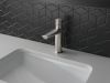 DELTA Galeon Single Handle Bathroom Faucet — Lumicoat® Stainless