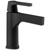 DELTA Zura Single Handle Bathroom Faucet — Matte Black