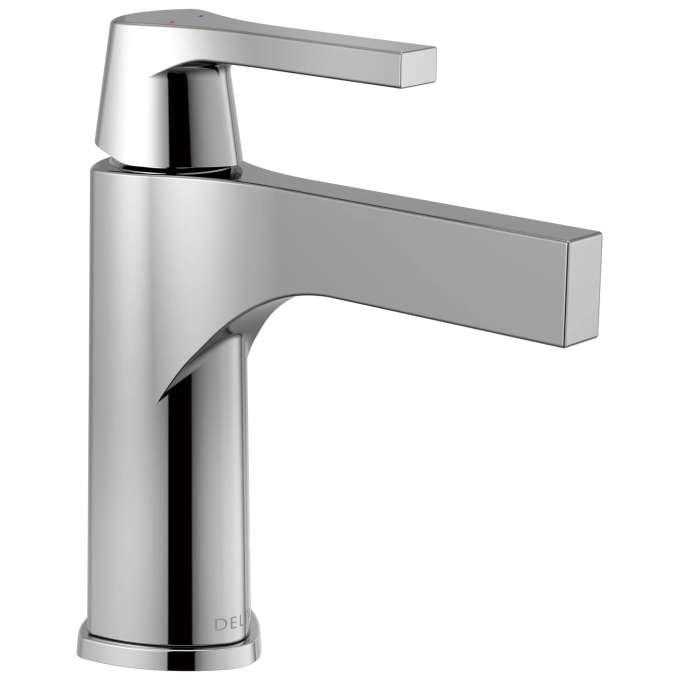 DELTA Zura Single Handle Bathroom Faucet — Chrome
