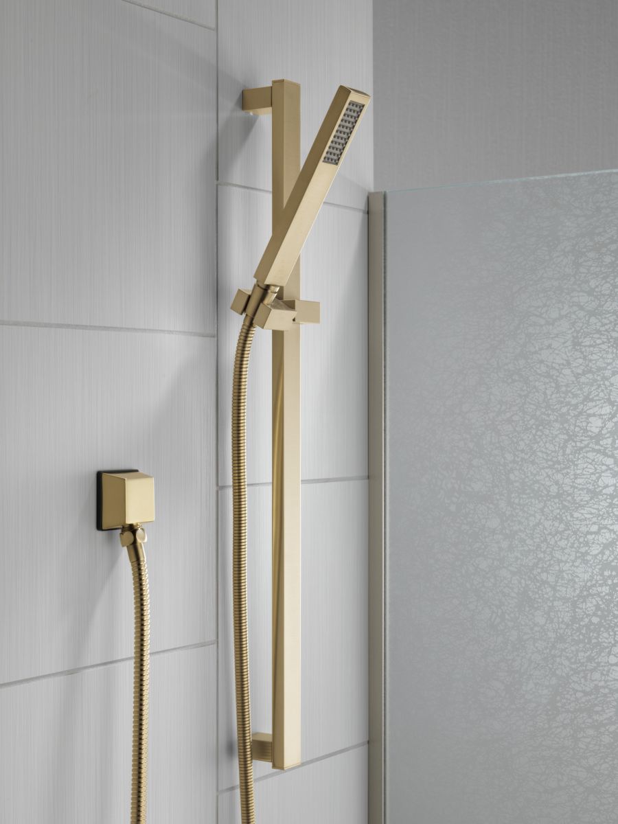 DELTA Vero Premium Single-Setting Slide Bar Hand Shower — Champagne Bronze