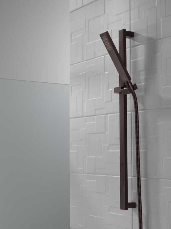 DELTA Vero Premium Single-Setting Slide Bar Hand Shower — Venetian Bronze