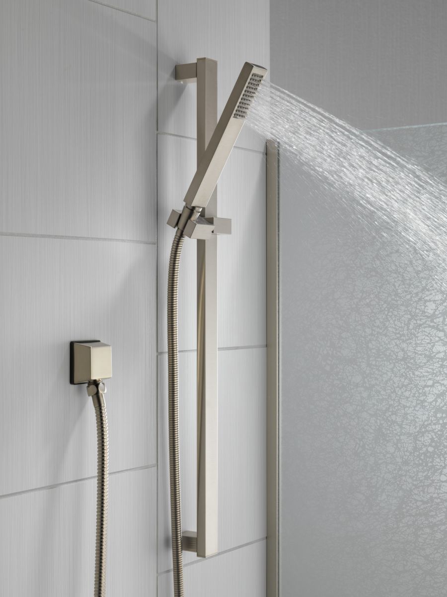 DELTA Vero Premium Single-Setting Slide Bar Hand Shower — Stainless