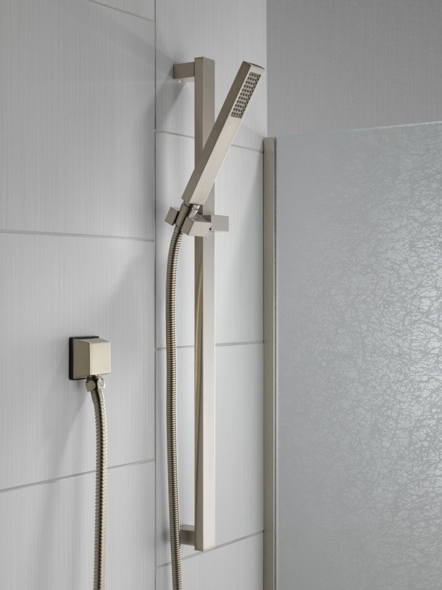 DELTA Vero Premium Single-Setting Slide Bar Hand Shower — Stainless